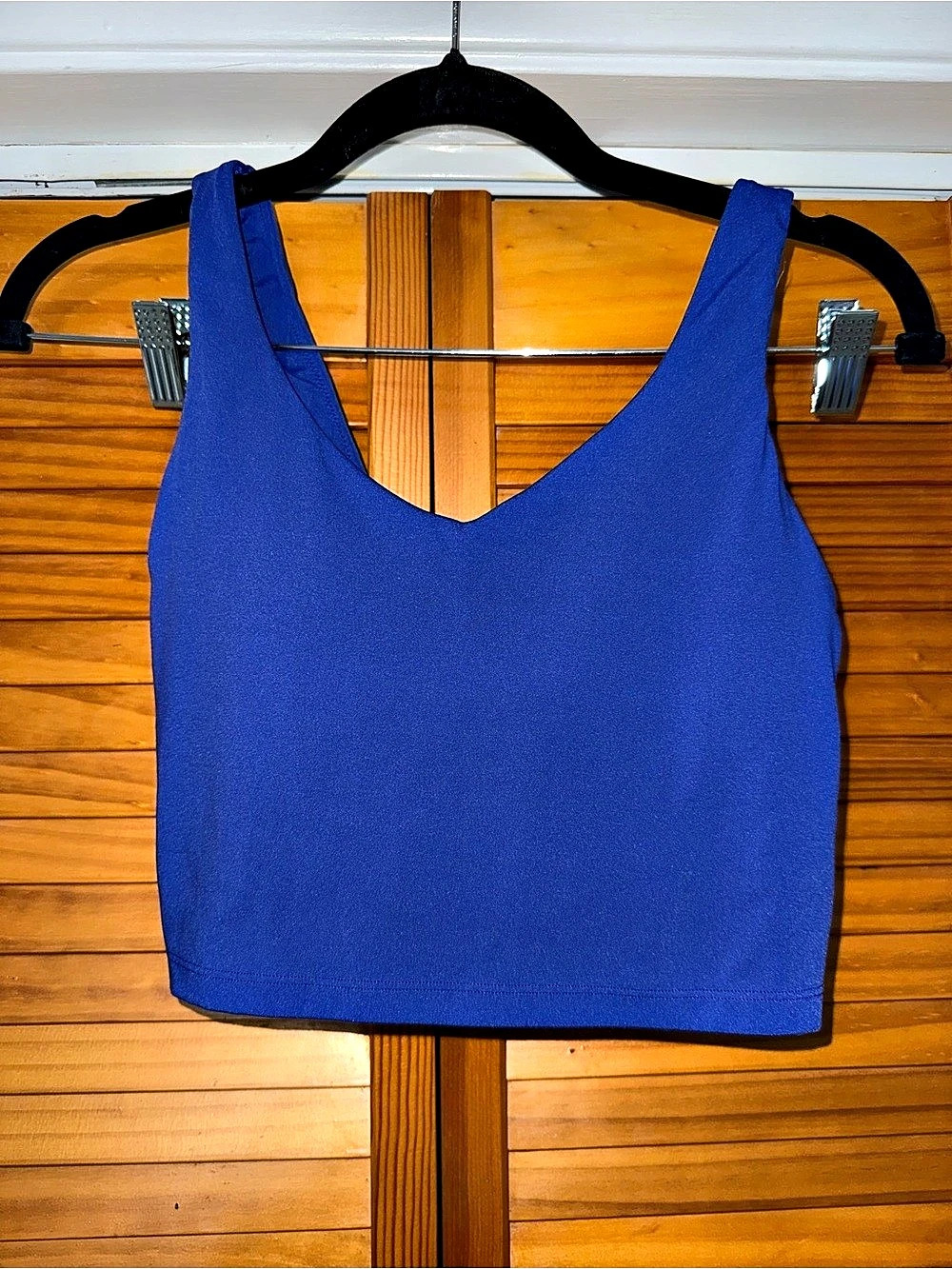Offline by Aerie Real Me Tank Top Blue Crop Top